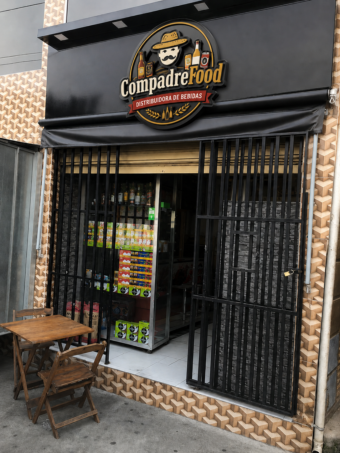 Fachada CompadreFood Distribuidora